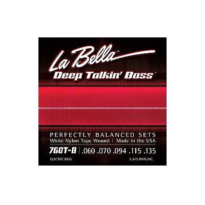 La Bella Basse 760TB Nylon blanc 060/135 (Guitare), Corde de guitare La Bella Basse 760TB Nylon blanc 060/135 (Guitare), Corde de guitare