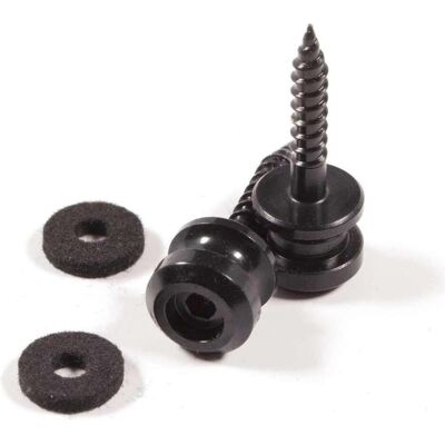 Schaller S-Lock Buttons black chrome (2), Guitare : accessoires, Noir Schaller S-Lock Buttons black chrome (2), Guitare : accessoires, Noir