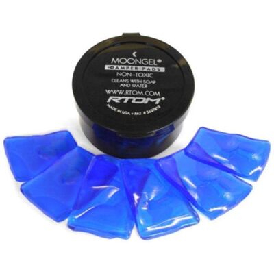 Rtom Moongel Damper Pad Bleu 6 Packs de sourdines pour batterie, Batterie : accessoires, Bleu Rtom Moongel Damper Pad Bleu 6 Packs de sourdines pour batterie, Batterie : accessoires, Bleu