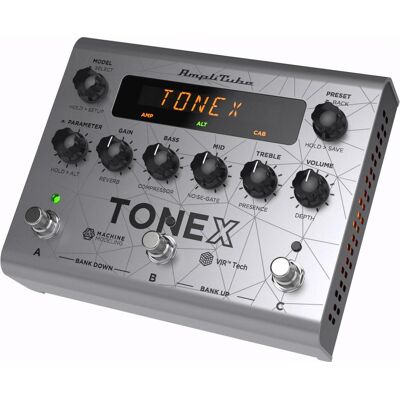 IK Multimedia Pédale Tonex Bass Edition (Contrebasse, Guitare), Pédale d'effet, Gris IK Multimedia Pédale Tonex Bass Edition (Contrebasse, Guitare), Pédale d'effet, Gris