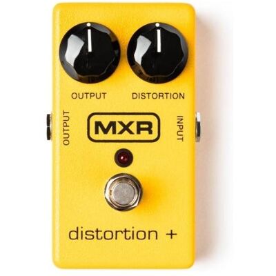 Mxr Distortion Plus -s??r??pedaali (Guitare), Pédale d'effet, Jaune Mxr Distortion Plus -s??r??pedaali (Guitare), Pédale d'effet, Jaune