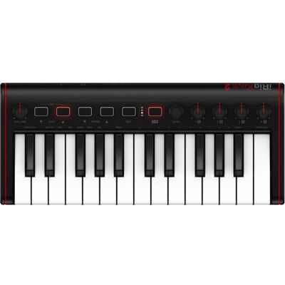 IK Multimedia iRig Keys Mini 2 (Clavier), Contrôleur MIDI, Noir IK Multimedia iRig Keys Mini 2 (Clavier), Contrôleur MIDI, Noir