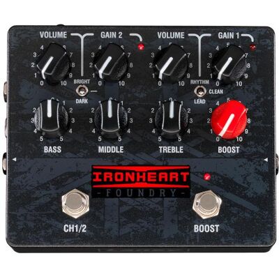 Laney Pédale de Loud Ironheart -pedaalivahvistin (Guitare), Pédale d'effet, Noir Laney Pédale de Loud Ironheart -pedaalivahvistin (Guitare), Pédale d'effet, Noir