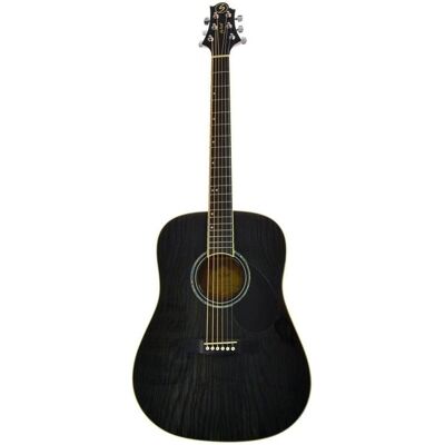 No Name Samick D-4 TBK - guitare acoustique (Guitare acoustique), Guitare, Noir No Name Samick D-4 TBK - guitare acoustique (Guitare acoustique), Guitare, Noir