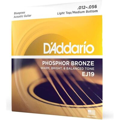 D'Addario Ej19 (6x, Guitare, 0.06"), Corde de guitare D'Addario Ej19 (6x, Guitare, 0.06"), Corde de guitare