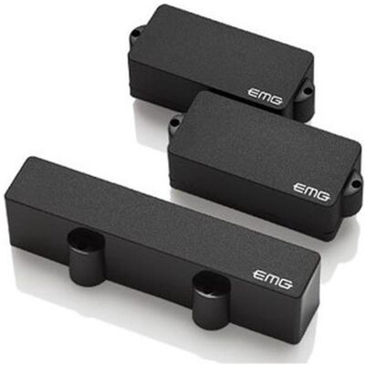 EMG PJ Bass Pickup Set black (Capteurs d'instruments), Instrument : accessoires, Noir EMG PJ Bass Pickup Set black (Capteurs d'instruments), Instrument : accessoires, Noir