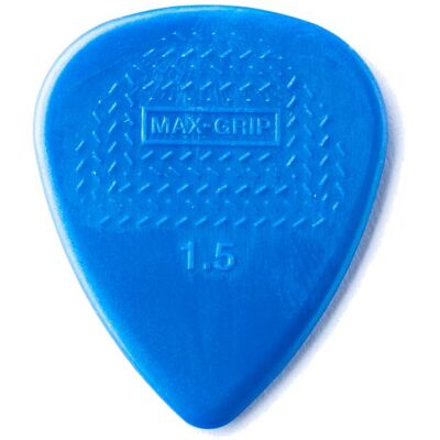 Dunlop Jim 449P1.5 Nylon Max Grip Guitar Pick Player Pack (Pack de 12) (1.50 mm), Médiator Dunlop Jim 449P1.5 Nylon Max Grip Guitar Pick Player Pack (Pack de 12) (1.50 mm), Médiator