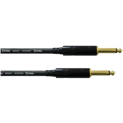 Cordial CCI 3 PP Câble Instrument - 3m - Noir - Droit Cordial CCI 3 PP Câble Instrument - 3m - Noir - Droit