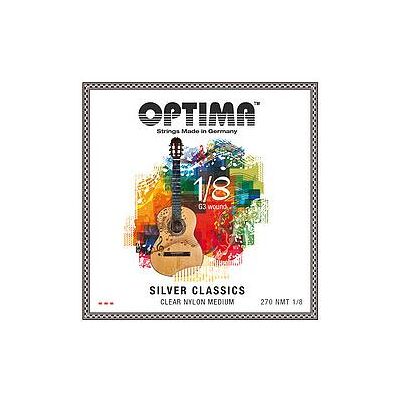 Optima 270NMT Silver Classics 1/8 G3w (Mandoline), Corde de guitare Optima 270NMT Silver Classics 1/8 G3w (Mandoline), Corde de guitare