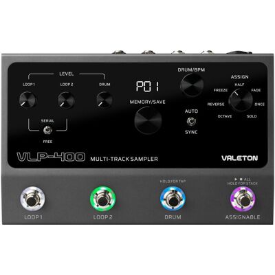 Valeton VLP-400 (Contrebasse, Guitare), Pédale d'effet, Noir Valeton VLP-400 (Contrebasse, Guitare), Pédale d'effet, Noir