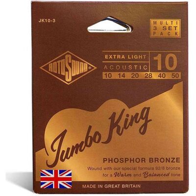 Rotosound JK10-3 (Guitare, 0.05"), Corde de guitare Rotosound JK10-3 (Guitare, 0.05"), Corde de guitare