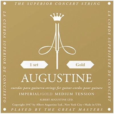 Augustine Or impérial (Guitare), Corde de guitare Augustine Or impérial (Guitare), Corde de guitare