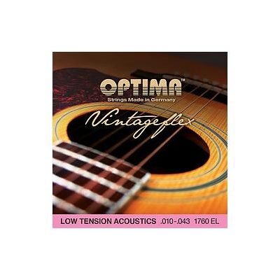 Optima Vintageflex Acu. 1760 EL 010/043 (Guitare, Mandoline), Corde de guitare Optima Vintageflex Acu. 1760 EL 010/043 (Guitare, Mandoline), Corde de guitare