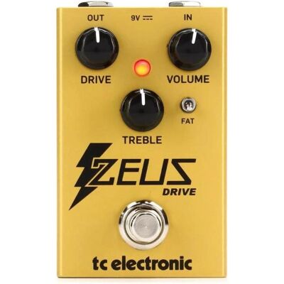 TC Electronic Cinders Overdrive - Effet guitare (Guitare), Pédale d'effet, Jaune TC Electronic Cinders Overdrive - Effet guitare (Guitare), Pédale d'effet, Jaune