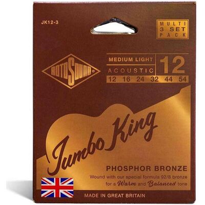 Rotosound JK12-3 (6x, Guitare), Corde de guitare Rotosound JK12-3 (6x, Guitare), Corde de guitare