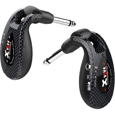 Xvive U2 Carbon draadloos gitaarsysteem, Instrument : accessoires, Noir Xvive U2 Carbon draadloos gitaarsysteem, Instrument : accessoires, Noir