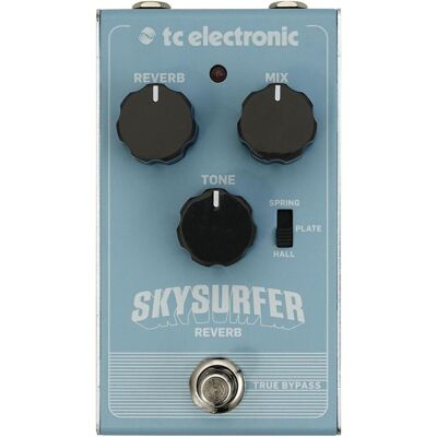 TC Electronic Skysurfer Reverb - Effet de guitare (Guitare), Pédale d'effet, Bleu TC Electronic Skysurfer Reverb - Effet de guitare (Guitare), Pédale d'effet, Bleu