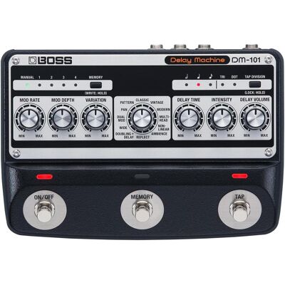 Boss DM-101 (Guitare électrique), Pédale d'effet, Noir Boss DM-101 (Guitare électrique), Pédale d'effet, Noir