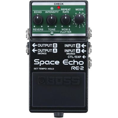 Boss (Electronics) RE-2 Space Echo Délai numérique (Contrebasse, Guitare), Pédale d'effet, Noir Boss (Electronics) RE-2 Space Echo Délai numérique (Contrebasse, Guitare), Pédale d'effet, Noir