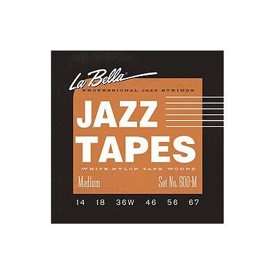 La Bella Jazz Tapes 600M Wh.Nylon Med. (Guitare), Corde de guitare La Bella Jazz Tapes 600M Wh.Nylon Med. (Guitare), Corde de guitare