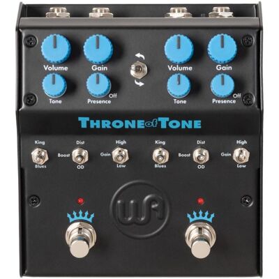 Warm Audio WA-TOT Throne Of Tone (Guitare), Pédale d'effet, Noir Warm Audio WA-TOT Throne Of Tone (Guitare), Pédale d'effet, Noir