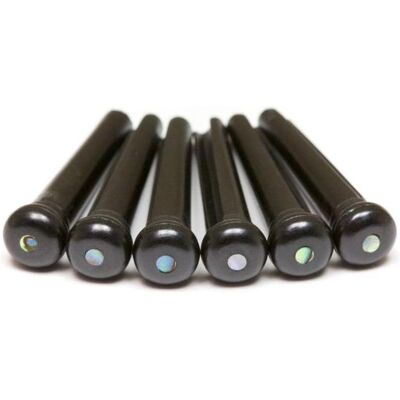Graph Tech Pin PP 2182-00 black/Paua (Pièces de rechange pour instruments), Instrument : accessoires, Noir Graph Tech Pin PP 2182-00 black/Paua (Pièces de rechange pour instruments), Instrument : accessoires, Noir