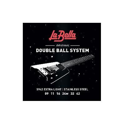 La Bella S942 XL Double Ball 009/042, Corde de guitare La Bella S942 XL Double Ball 009/042, Corde de guitare