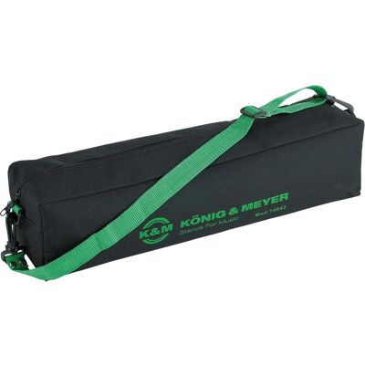 K&M Sac de transport 14942 (Divers), Boîtier + housse pour instrument, Noir, Vert K&M Sac de transport 14942 (Divers), Boîtier + housse pour instrument, Noir, Vert
