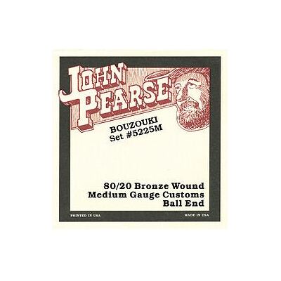 John Pearse J. Pearse 5225M Bouzouki Ball End, Corde de guitare John Pearse J. Pearse 5225M Bouzouki Ball End, Corde de guitare