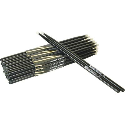Dimavery Baguettes DDS-5A (Batterie), Baguettes de batterie + maillets, Noir Dimavery Baguettes DDS-5A (Batterie), Baguettes de batterie + maillets, Noir