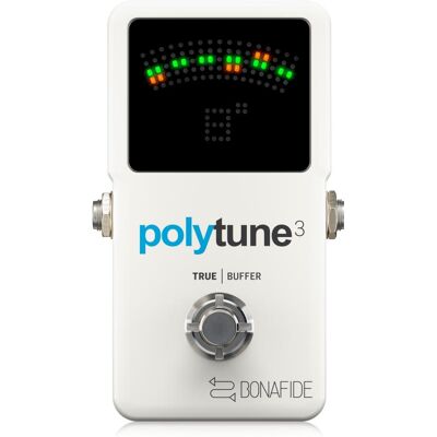 TC Electronic Polytune 3 (Basse électrique, Guitare, Guitare électrique), Pédale d'effet, Blanc TC Electronic Polytune 3 (Basse électrique, Guitare, Guitare électrique), Pédale d'effet, Blanc