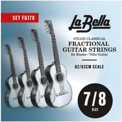 La Bella FG 178 7/8 Guitare (6x, Guitare), Corde de guitare La Bella FG 178 7/8 Guitare (6x, Guitare), Corde de guitare