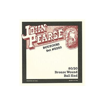 John Pearse J. Pearse 5250 Bouzouki Ball End, Corde de guitare John Pearse J. Pearse 5250 Bouzouki Ball End, Corde de guitare