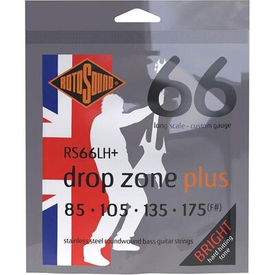 Rotosound RS66LH+ (4x, Guitare électrique), Corde de guitare Rotosound RS66LH+ (4x, Guitare électrique), Corde de guitare