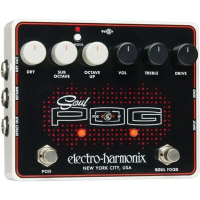 Electro-Harmonix Soul POG (Guitare), Pédale d'effet Electro-Harmonix Soul POG (Guitare), Pédale d'effet