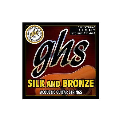 GHS 370 Silk&Bronze Regular 011/049, Corde de guitare GHS 370 Silk&Bronze Regular 011/049, Corde de guitare