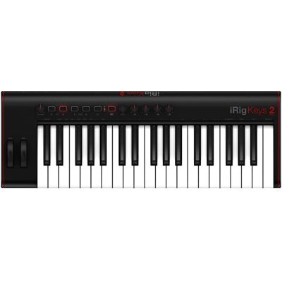 IK Multimedia iRig Keys 2 Pro (Clavier), Contrôleur MIDI, Blanc, Noir IK Multimedia iRig Keys 2 Pro (Clavier), Contrôleur MIDI, Blanc, Noir