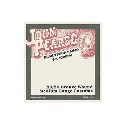 John Pearse J. Pearse 2005M Banjo ténor irlandais moyen, Corde de guitare John Pearse J. Pearse 2005M Banjo ténor irlandais moyen, Corde de guitare