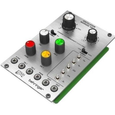 Behringer 1004 Oscillator Modules Eurorack de la série 2500, Synthétiseur, Gris, Argent Behringer 1004 Oscillator Modules Eurorack de la série 2500, Synthétiseur, Gris, Argent