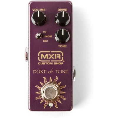 Mxr Custom Shop CSP039 Duke of Tone Overdrive (Guitare), Pédale d'effet, Multicolore Mxr Custom Shop CSP039 Duke of Tone Overdrive (Guitare), Pédale d'effet, Multicolore