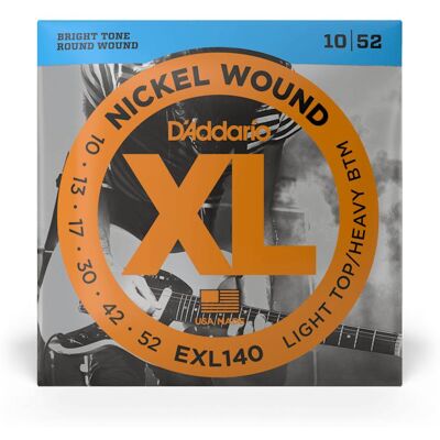 D'Addario Exl140 (6x, Guitare électrique, 0.05"), Corde de guitare D'Addario Exl140 (6x, Guitare électrique, 0.05"), Corde de guitare