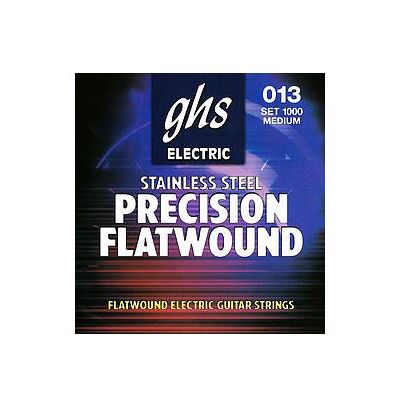 GHS 1000 El. Précision Flatwound 013/054, Corde de guitare GHS 1000 El. Précision Flatwound 013/054, Corde de guitare