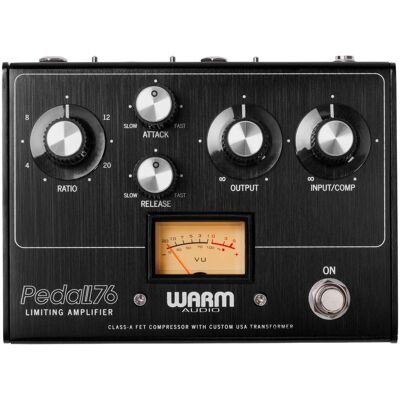 Warm Audio Pédale 76 (Contrebasse, Guitare), Pédale d'effet, Noir Warm Audio Pédale 76 (Contrebasse, Guitare), Pédale d'effet, Noir