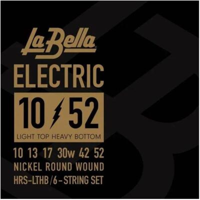 La Bella HRS-LTHB Light Top HB 010/052 (6x, Guitare électrique, 0.05"), Corde de guitare La Bella HRS-LTHB Light Top HB 010/052 (6x, Guitare électrique, 0.05"), Corde de guitare