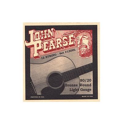 John Pearse J. Pearse 1300L Bronze 12 brins 010/047, Corde de guitare John Pearse J. Pearse 1300L Bronze 12 brins 010/047, Corde de guitare