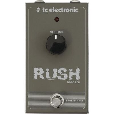TC Electronic Rush Booster - Effet de guitare (Guitare), Pédale d'effet, Gris TC Electronic Rush Booster - Effet de guitare (Guitare), Pédale d'effet, Gris