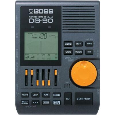 Boss (Electronics) Métronome DB-90 (Métronome), Instrument : accessoires, Noir, Gris Boss (Electronics) Métronome DB-90 (Métronome), Instrument : accessoires, Noir, Gris