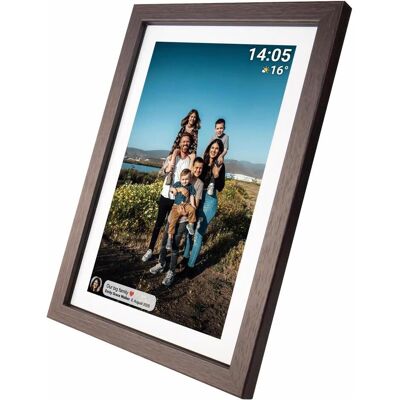 Denver PFF-1040DW 10.1" Digital Photo Frame, Dark Wood (10.10", 1280 x 800 pixels), Cadre numérique, Marron Denver PFF-1040DW 10.1" Digital Photo Frame, Dark Wood (10.10", 1280 x 800 pixels), Cadre numérique, Marron