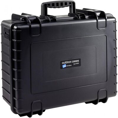 B&W Valise Outdoor type 6000 - RPD avec compartiments (Mallette photo, 32.60 l), Housse pour appareil photo, Noir B&W Valise Outdoor type 6000 - RPD avec compartiments (Mallette photo, 32.60 l), Housse pour appareil photo, Noir