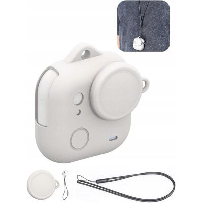Puluz Etui Silikonowe Case Osłona Futerał Do Insta360 Go Ultra + Dekielek I Smycz / Pu786w / Biały, Caméra d'action : accessoires, Blanc Puluz Etui Silikonowe Case Osłona Futerał Do Insta360 Go Ultra + Dekielek I Smycz / Pu786w / Biały, Caméra d'action : accessoires, Blanc